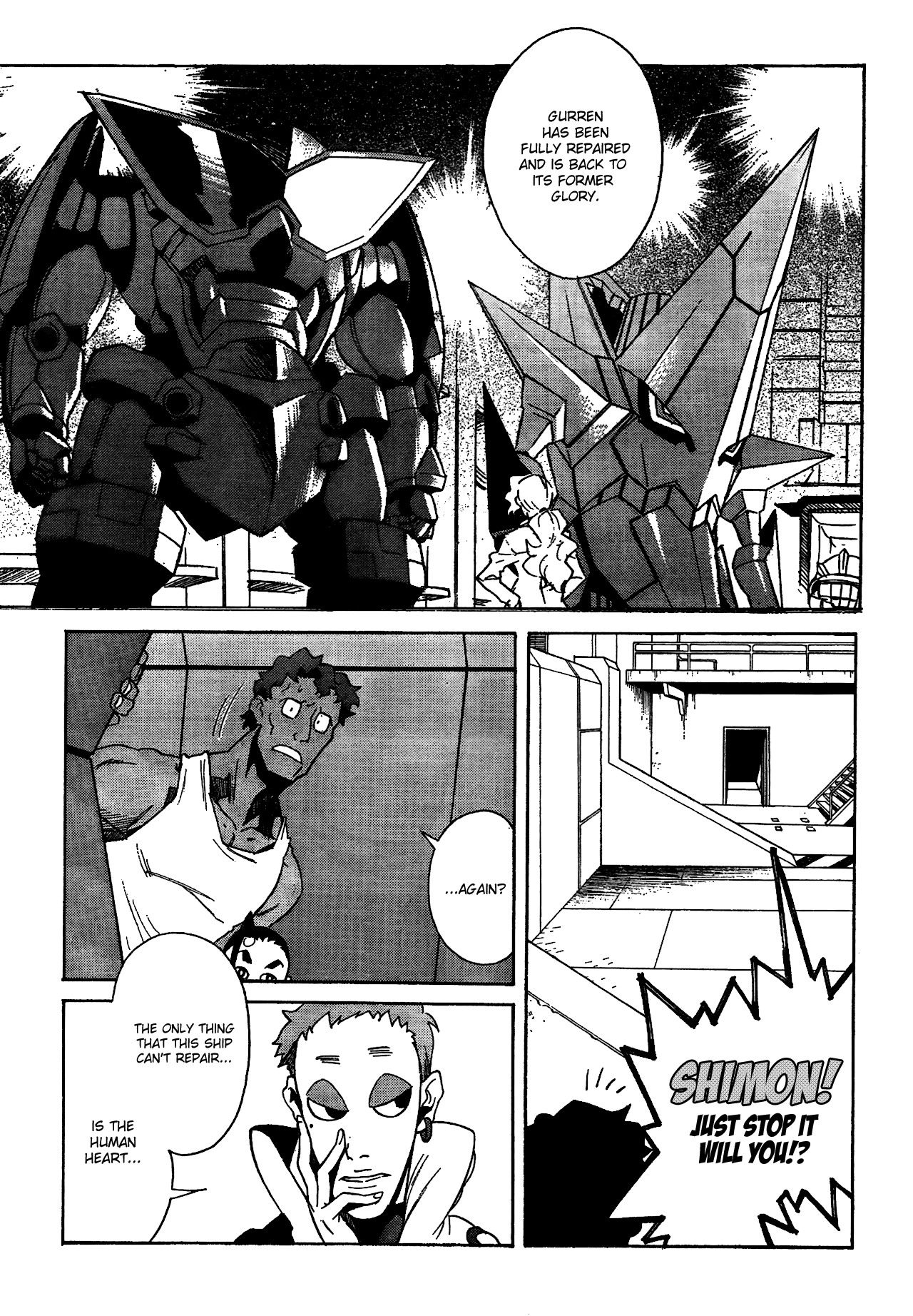 Tengen Toppa Gurren Lagann Chapter 16 page 12 - Chapter 16