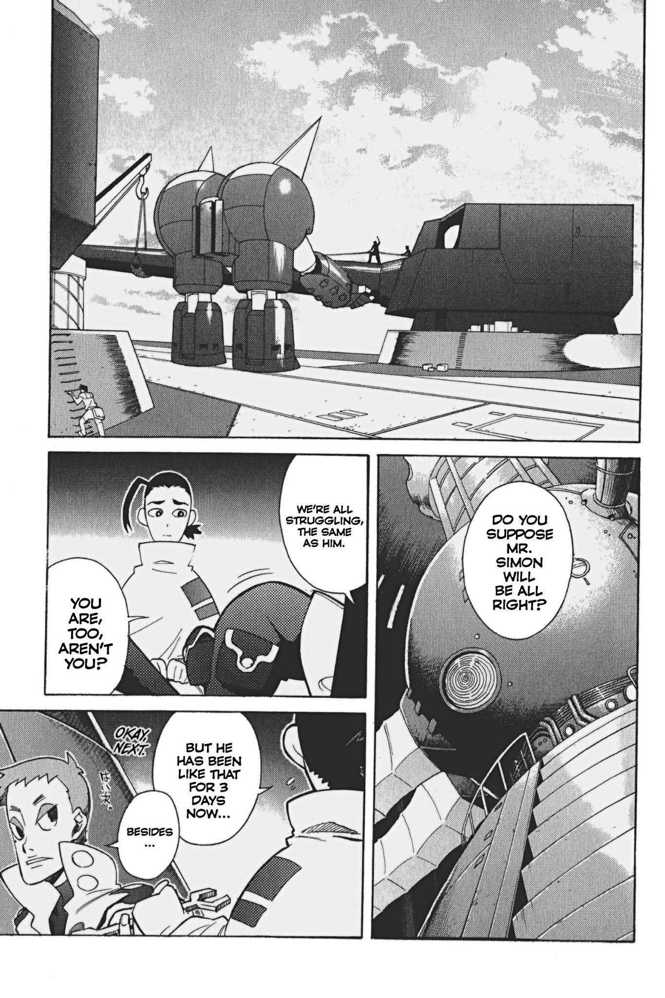 Tengen Toppa Gurren Lagann Chapter 19 page 1 - Chapter 19