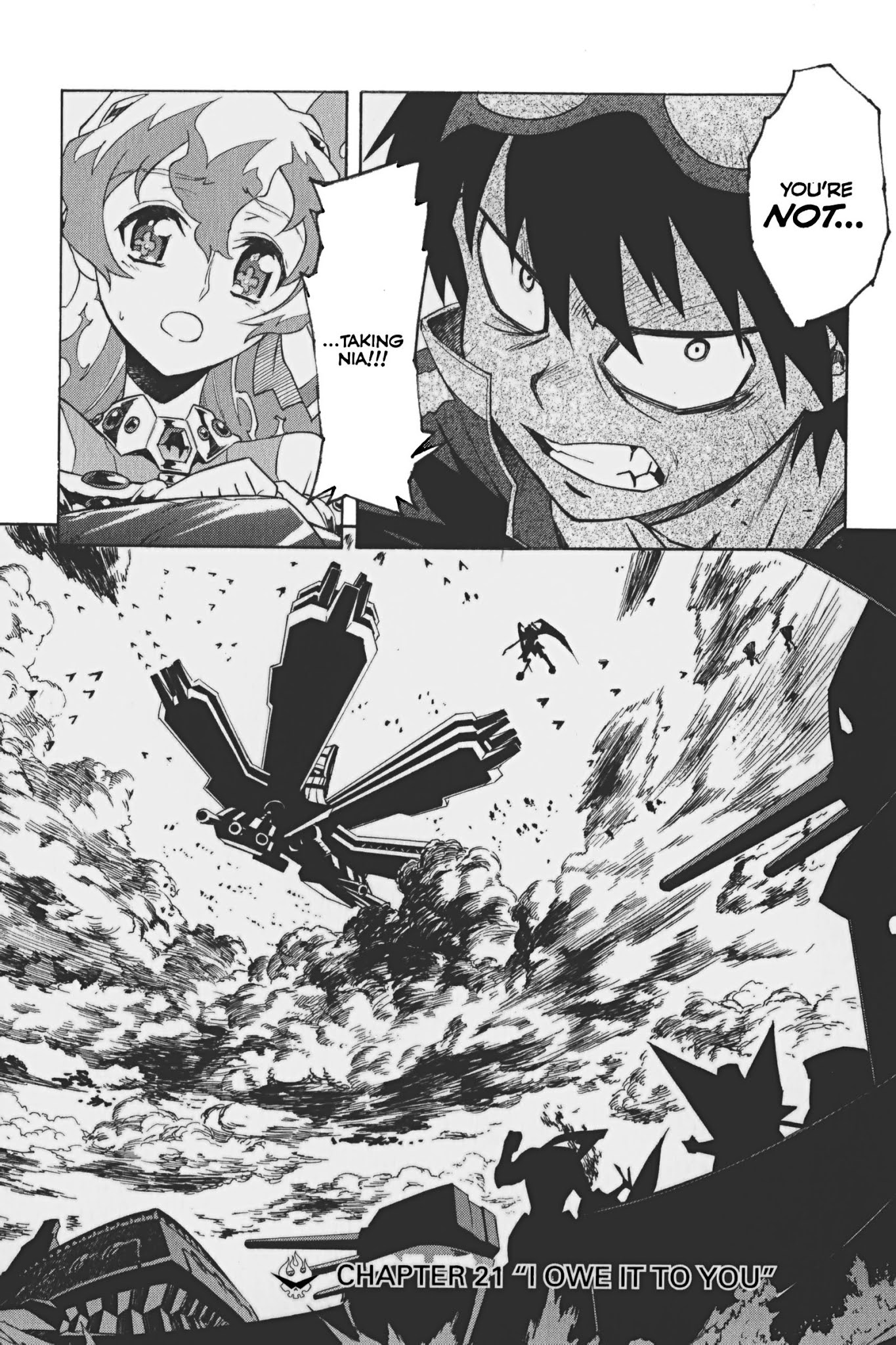 Tengen Toppa Gurren Lagann Chapter 21 page 1 - Chapter 21
