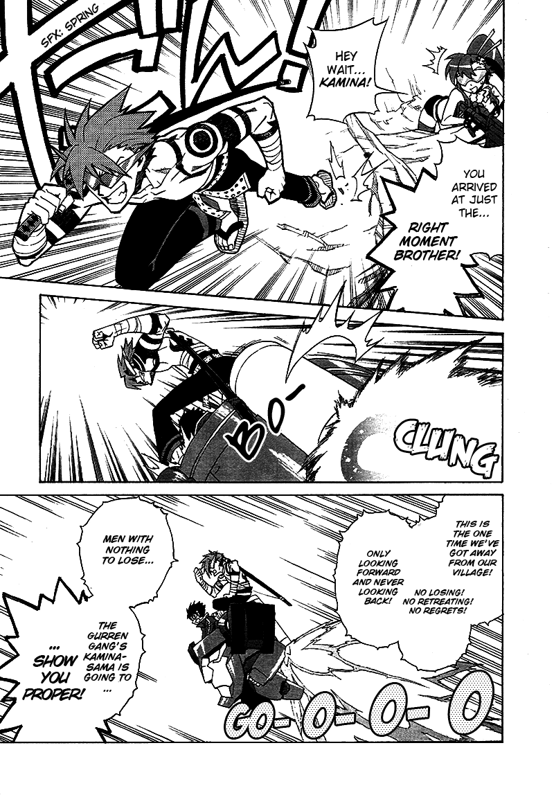 Tengen Toppa Gurren Lagann Chapter 3 page 15 - Chapter 3