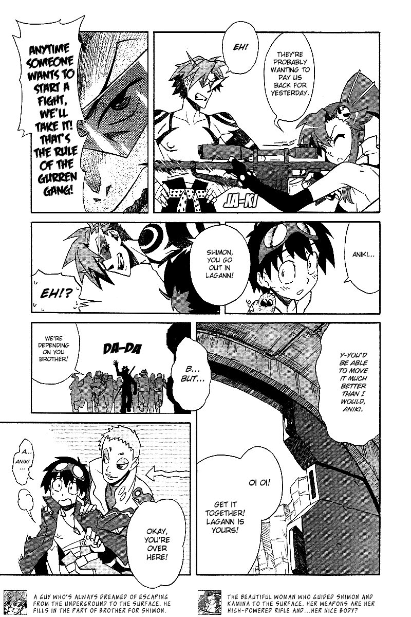 Tengen Toppa Gurren Lagann Chapter 3 page 5 - Chapter 3