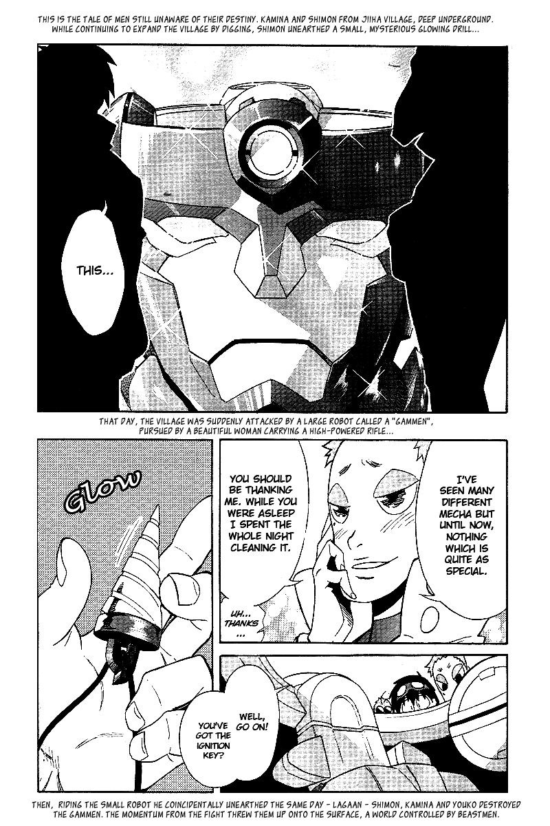 Tengen Toppa Gurren Lagann Chapter 3 page 6 - Chapter 3