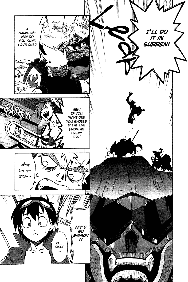 Tengen Toppa Gurren Lagann Chapter 4 page 21 - Chapter 4