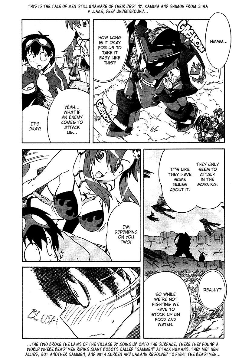 Tengen Toppa Gurren Lagann Chapter 4 page 3 - Chapter 4