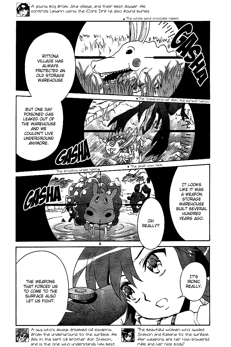 Tengen Toppa Gurren Lagann Chapter 4 page 4 - Chapter 4