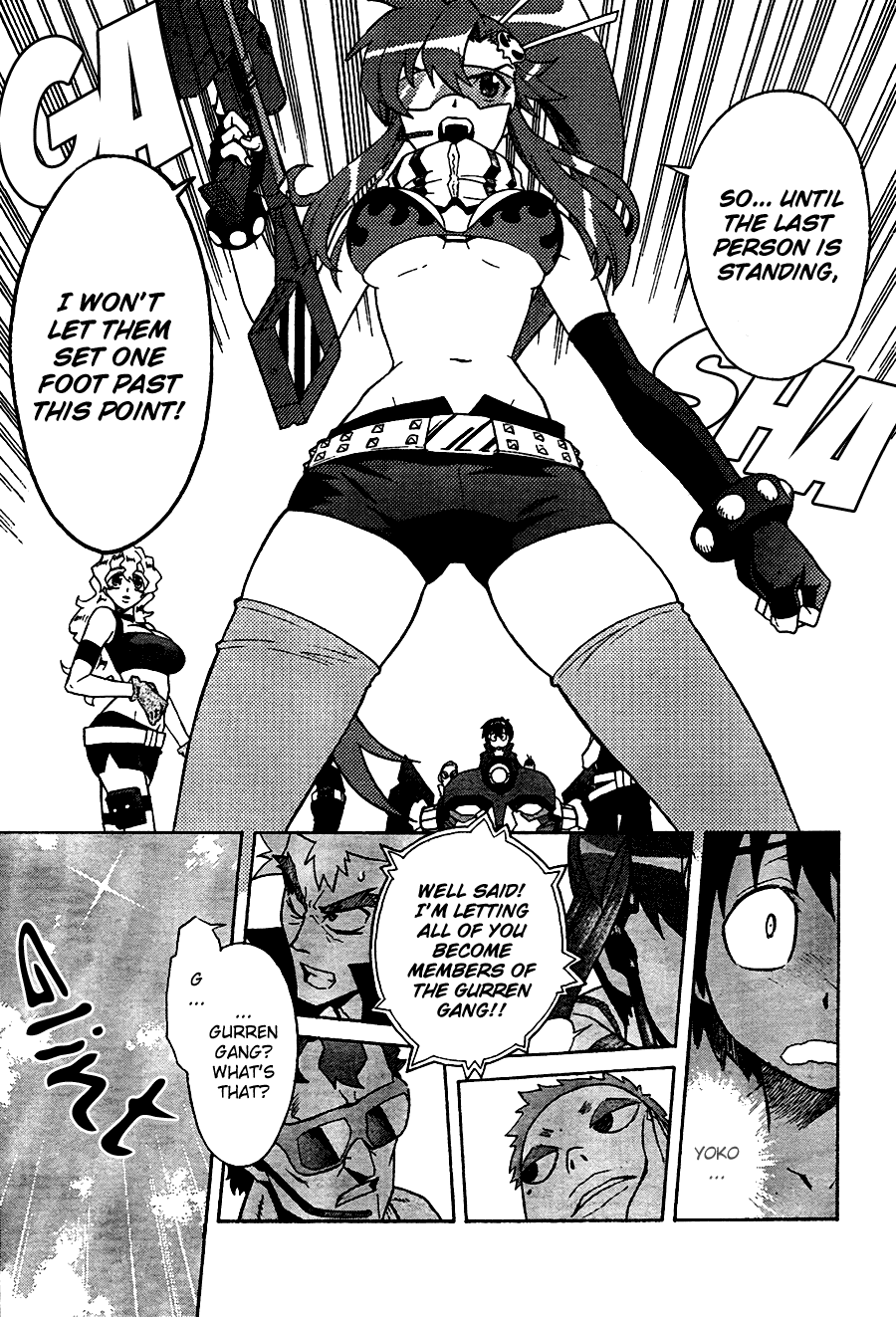 Tengen Toppa Gurren Lagann Chapter 5 page 9 - Chapter 5
