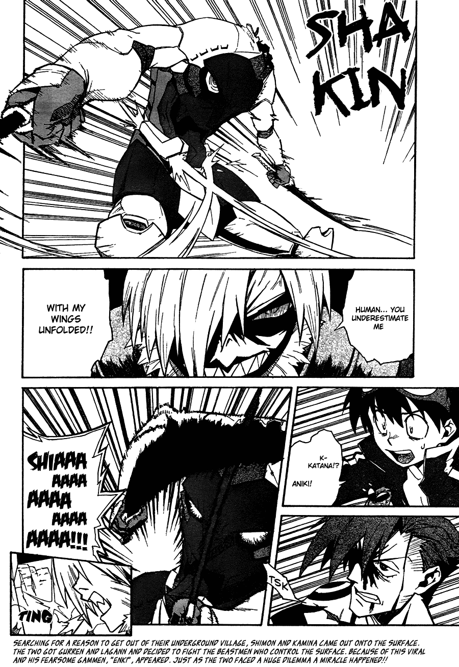 Tengen Toppa Gurren Lagann Chapter 6 page 4 - Chapter 6