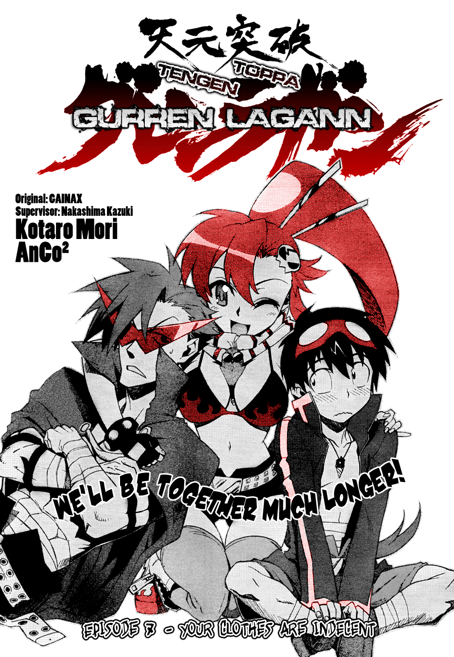 Tengen Toppa Gurren Lagann Chapter 7 page 3 - Chapter 7
