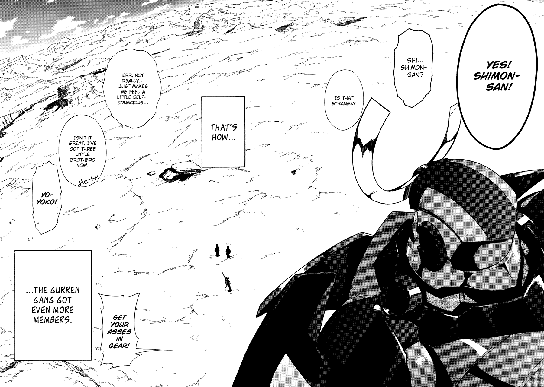 Tengen Toppa Gurren Lagann Chapter 8 page 28 - Chapter 8