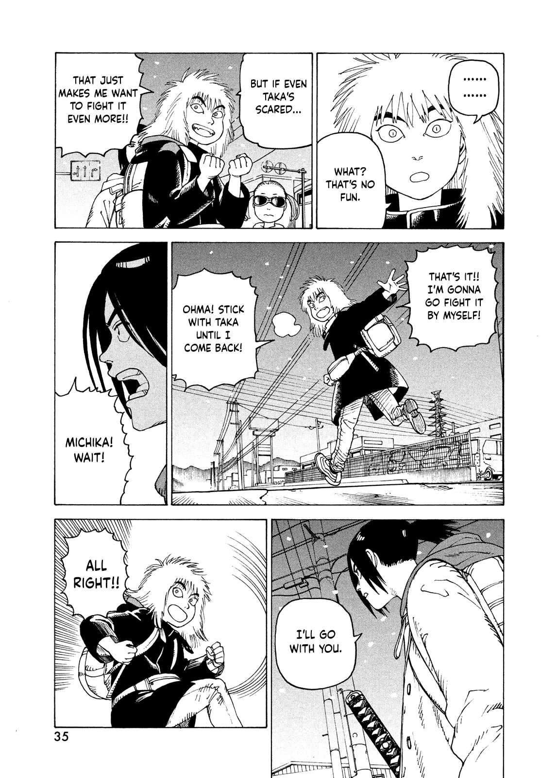 Tengoku Daimakyo Chapter 49 page 34 - Chapter 49: Michika ➀