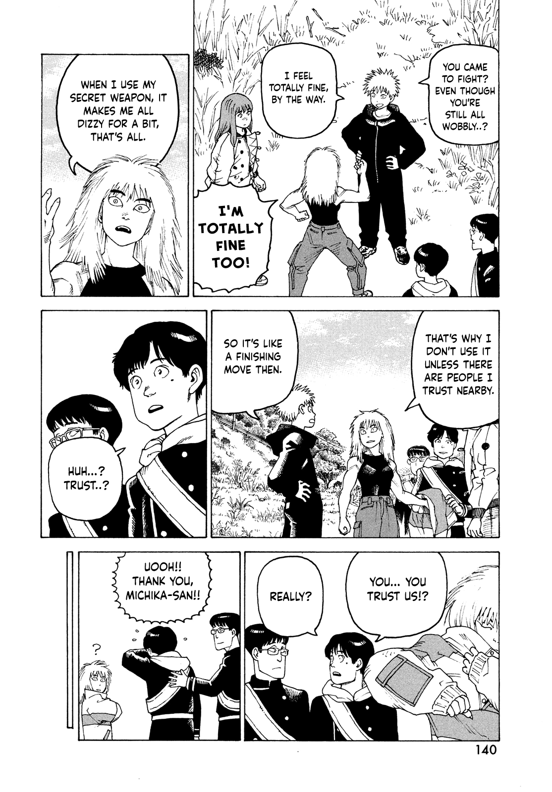 Tengoku Daimakyo Chapter 56 page 14 - Chapter 56: Aoshima Yuuko