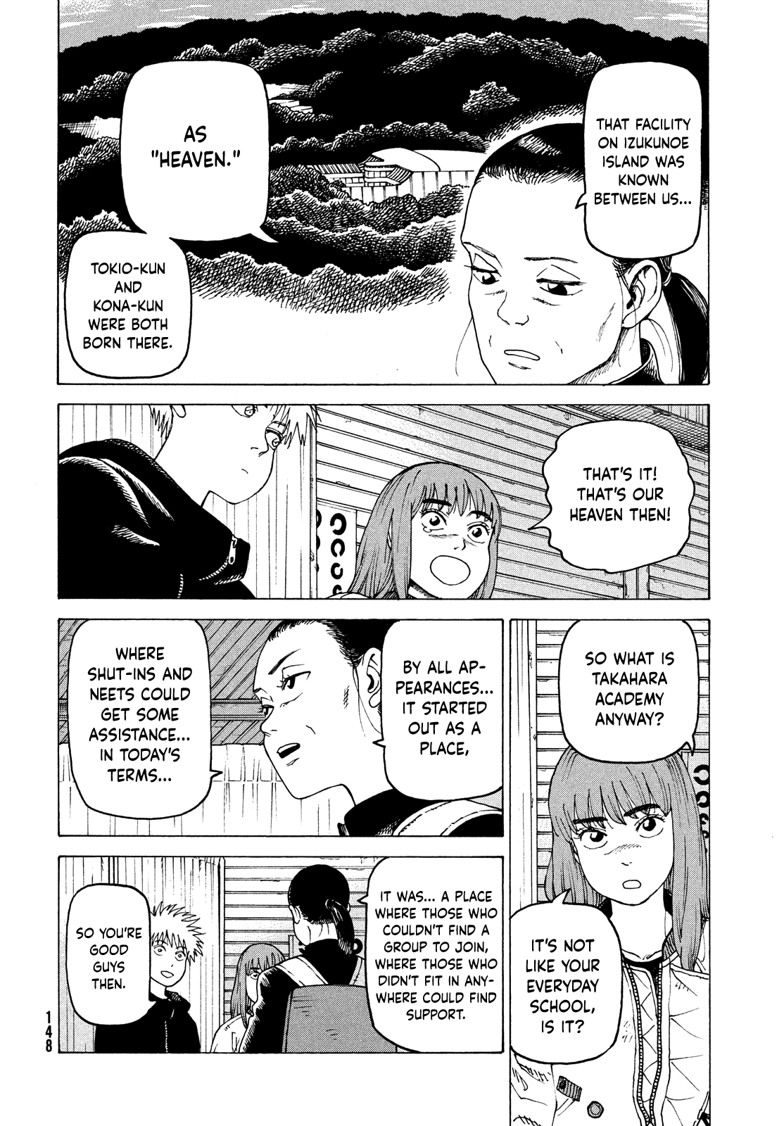 Tengoku Daimakyo Chapter 56 page 22 - Chapter 56: Aoshima Yuuko