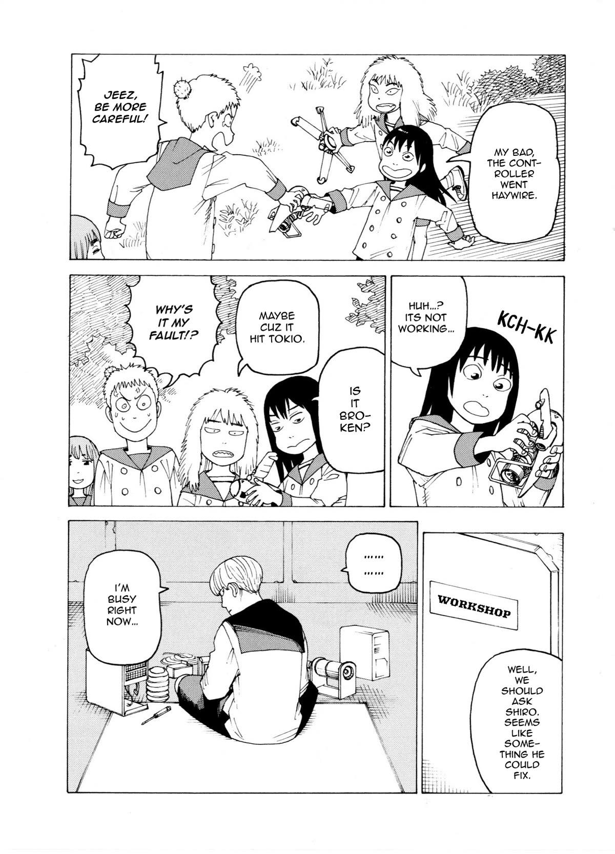 Tengoku Daimakyo Chapter 58.6 page 2 - Chapter 58.6: Shiro’s Workshop