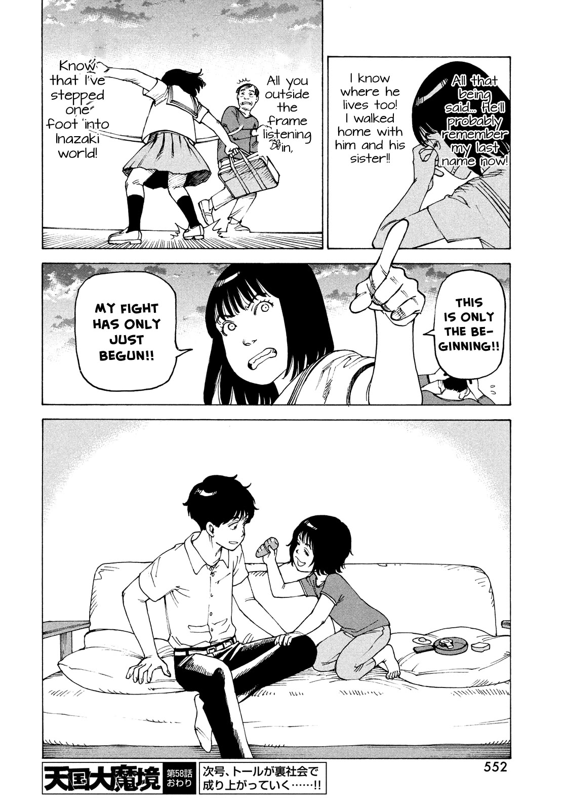Tengoku Daimakyo Chapter 58 page 26 - Chapter 58: Inazaki Marin