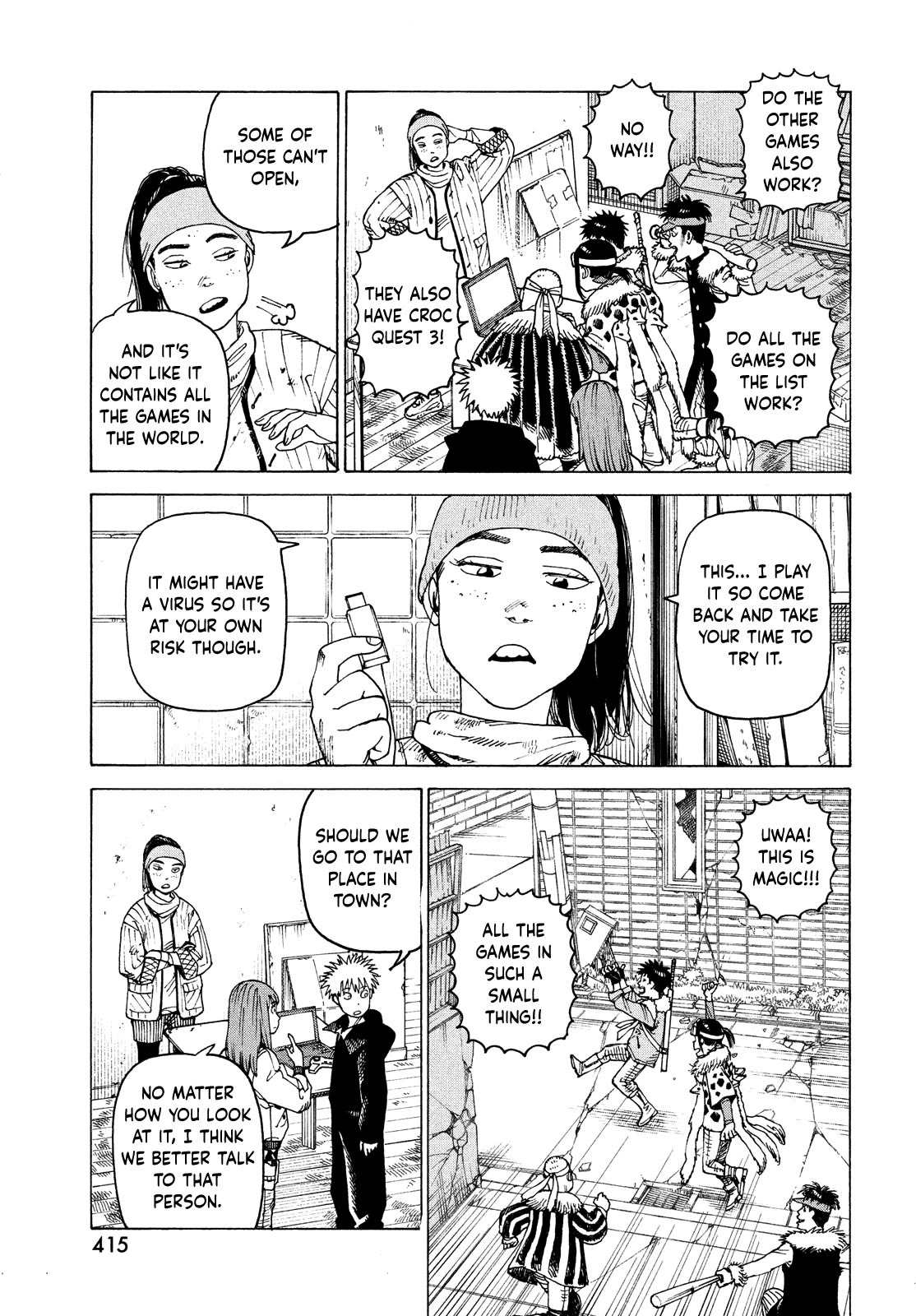 Tengoku Daimakyo Chapter 60 page 11 - Chapter 60: The Way of Manga ➀