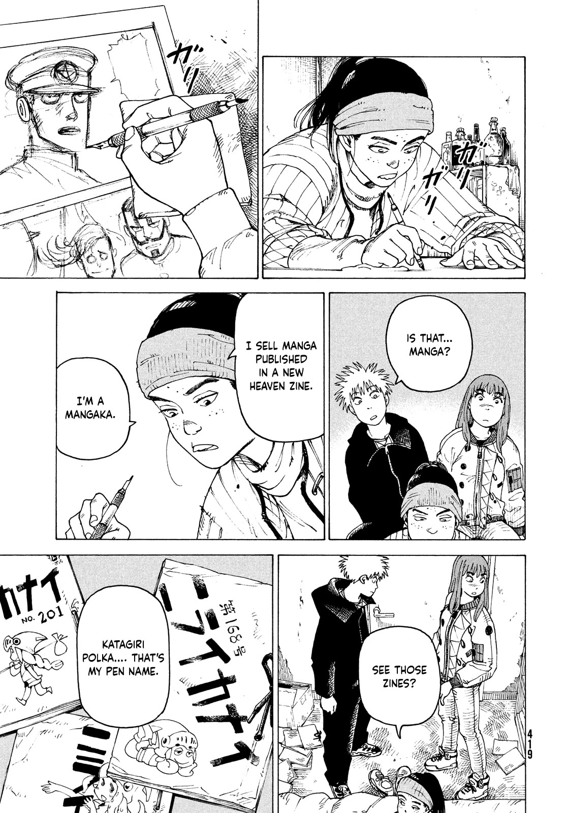 Tengoku Daimakyo Chapter 60 page 15 - Chapter 60: The Way of Manga ➀