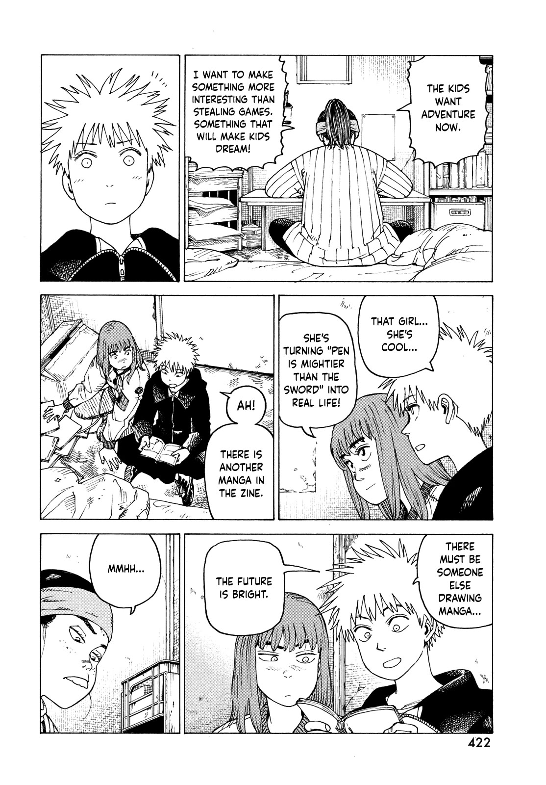 Tengoku Daimakyo Chapter 60 page 18 - Chapter 60: The Way of Manga ➀
