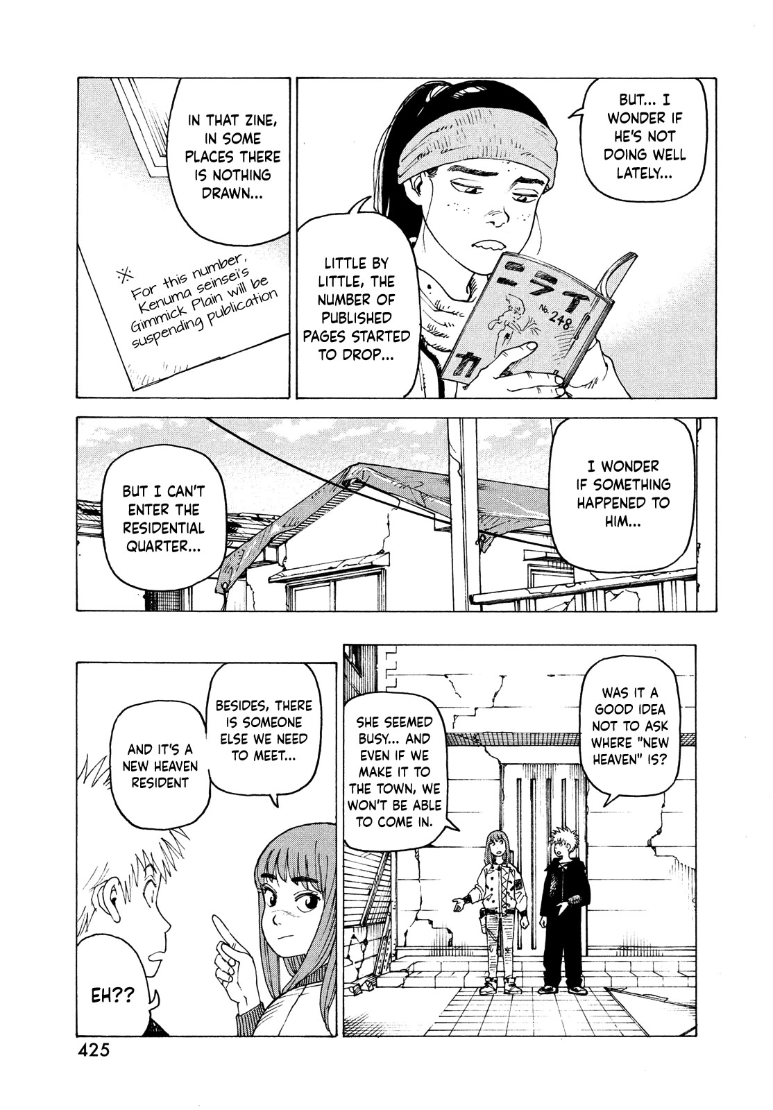 Tengoku Daimakyo Chapter 60 page 21 - Chapter 60: The Way of Manga ➀