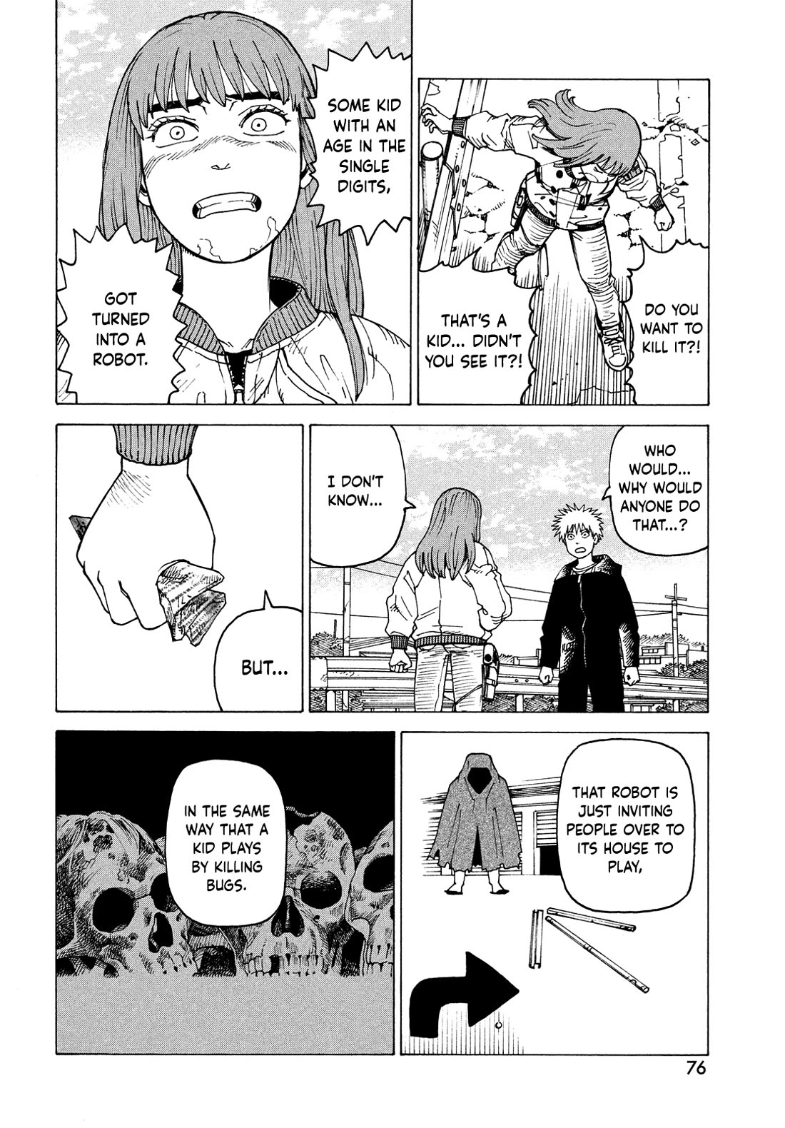 Tengoku Daimakyo Chapter 68 page 22 - Chapter 68: Monster