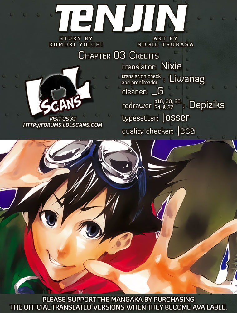Tenjin Chapter 3 page 4 - Chapter 3 : A Glimpse