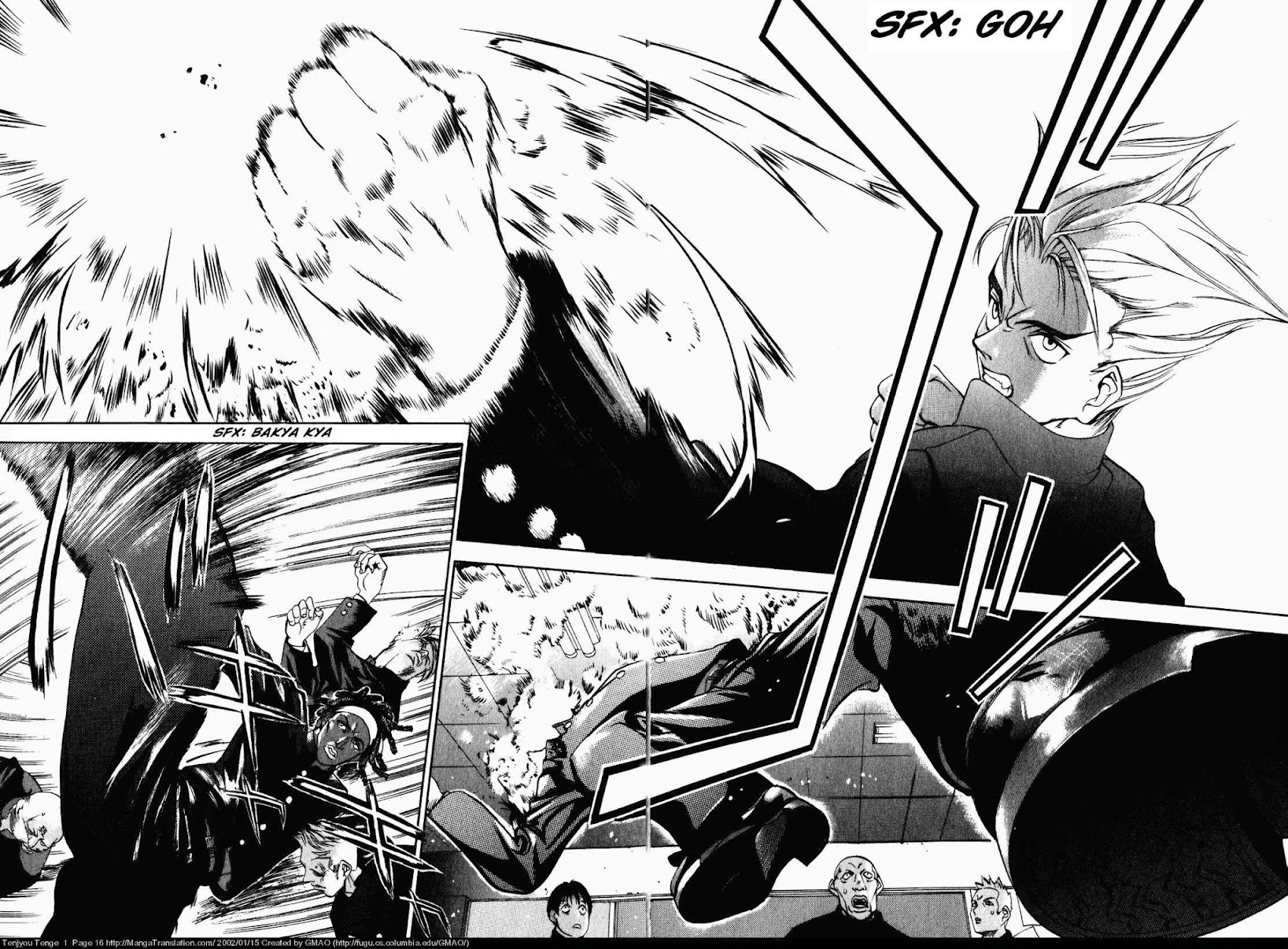 Tenjou Tenge Chapter 1 page 14 - Chapter 1: FIGHT:1