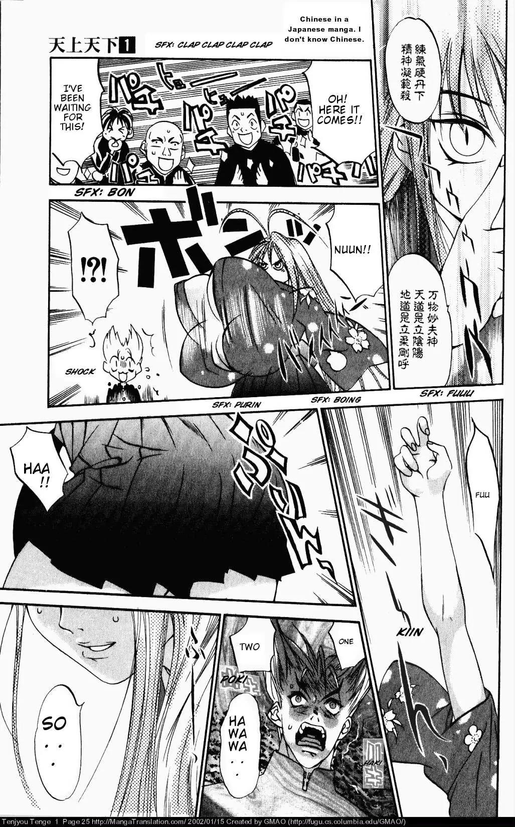 Tenjou Tenge Chapter 1 page 22 - Chapter 1: FIGHT:1