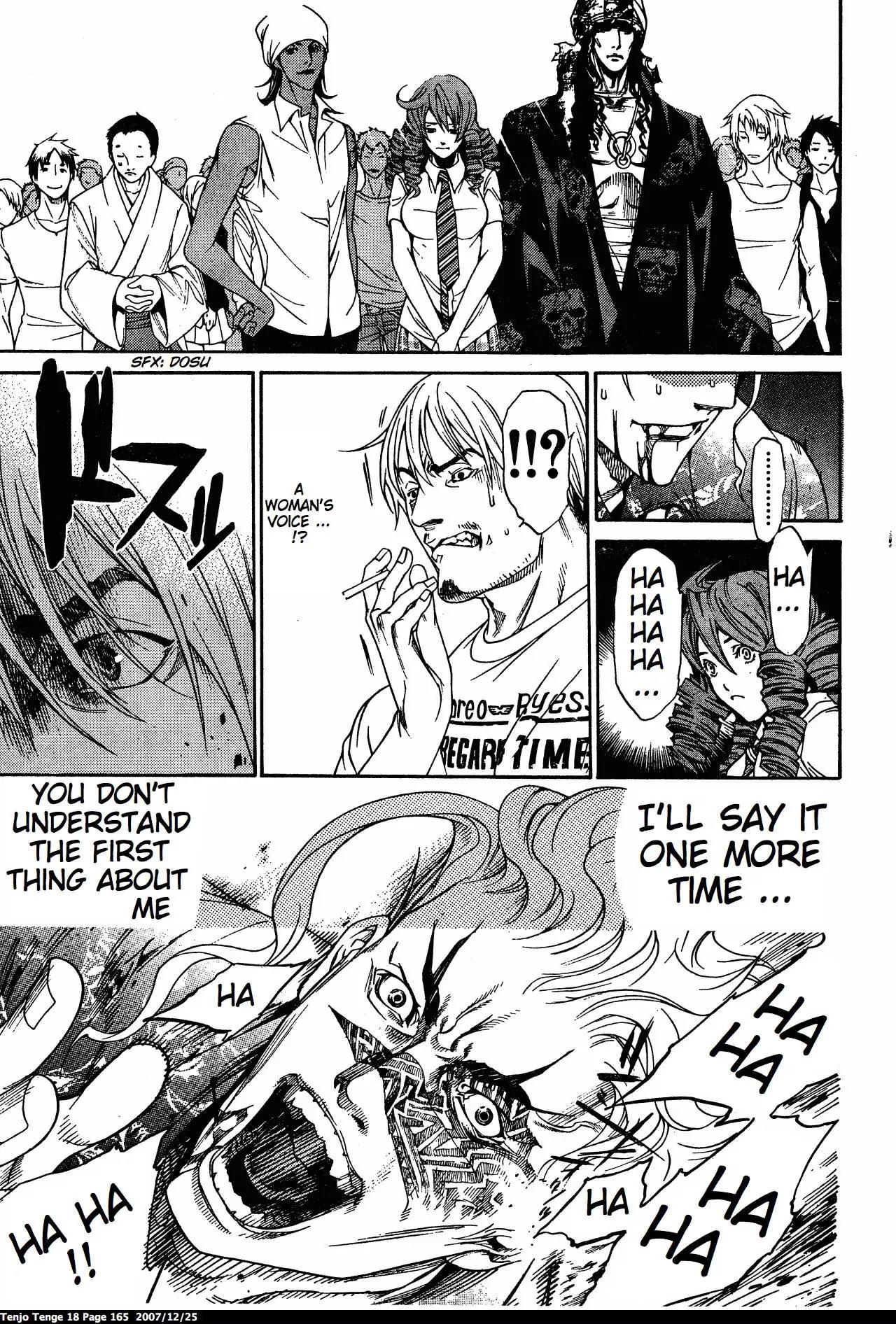 Tenjou Tenge Chapter 111 page 28 - Chapter 111: FIGHT:111