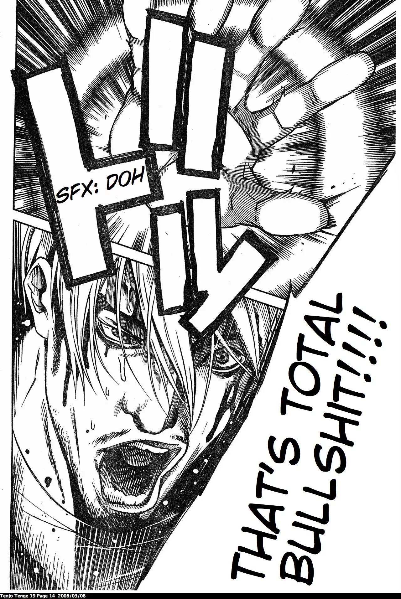 Tenjou Tenge Chapter 112 page 14 - Chapter 112: FIGHT:112