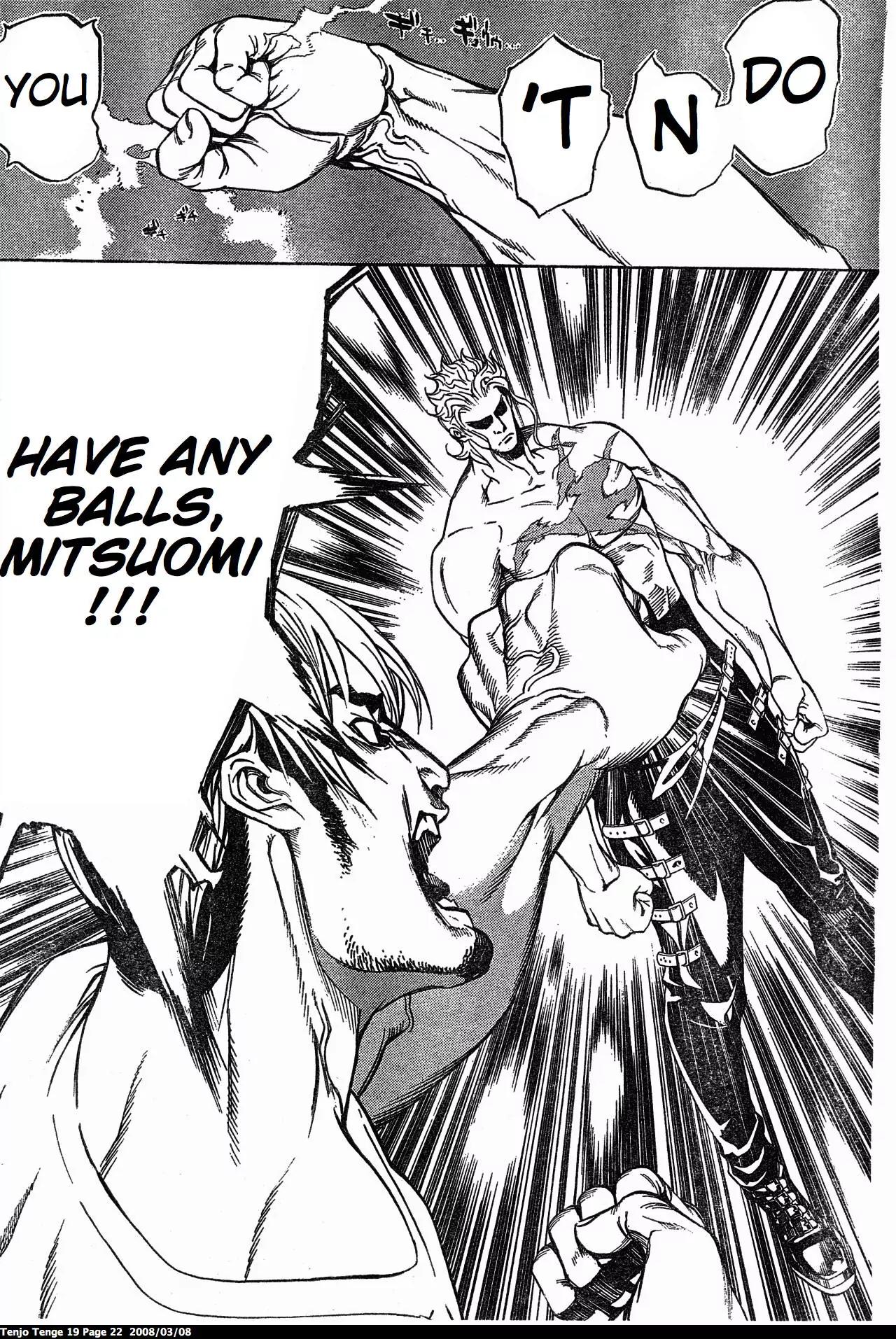 Tenjou Tenge Chapter 112 page 22 - Chapter 112: FIGHT:112