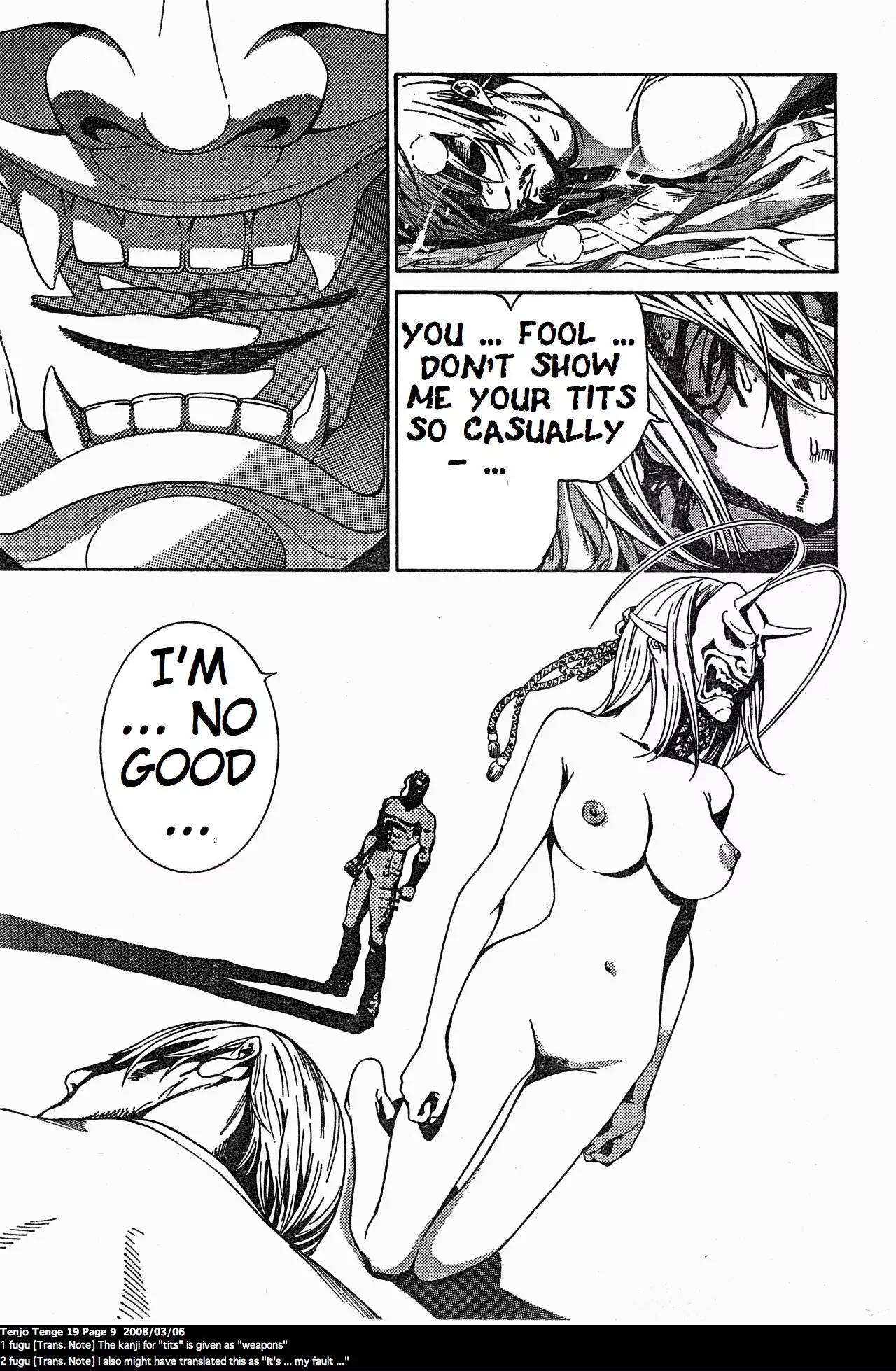 Tenjou Tenge Chapter 112 page 9 - Chapter 112: FIGHT:112