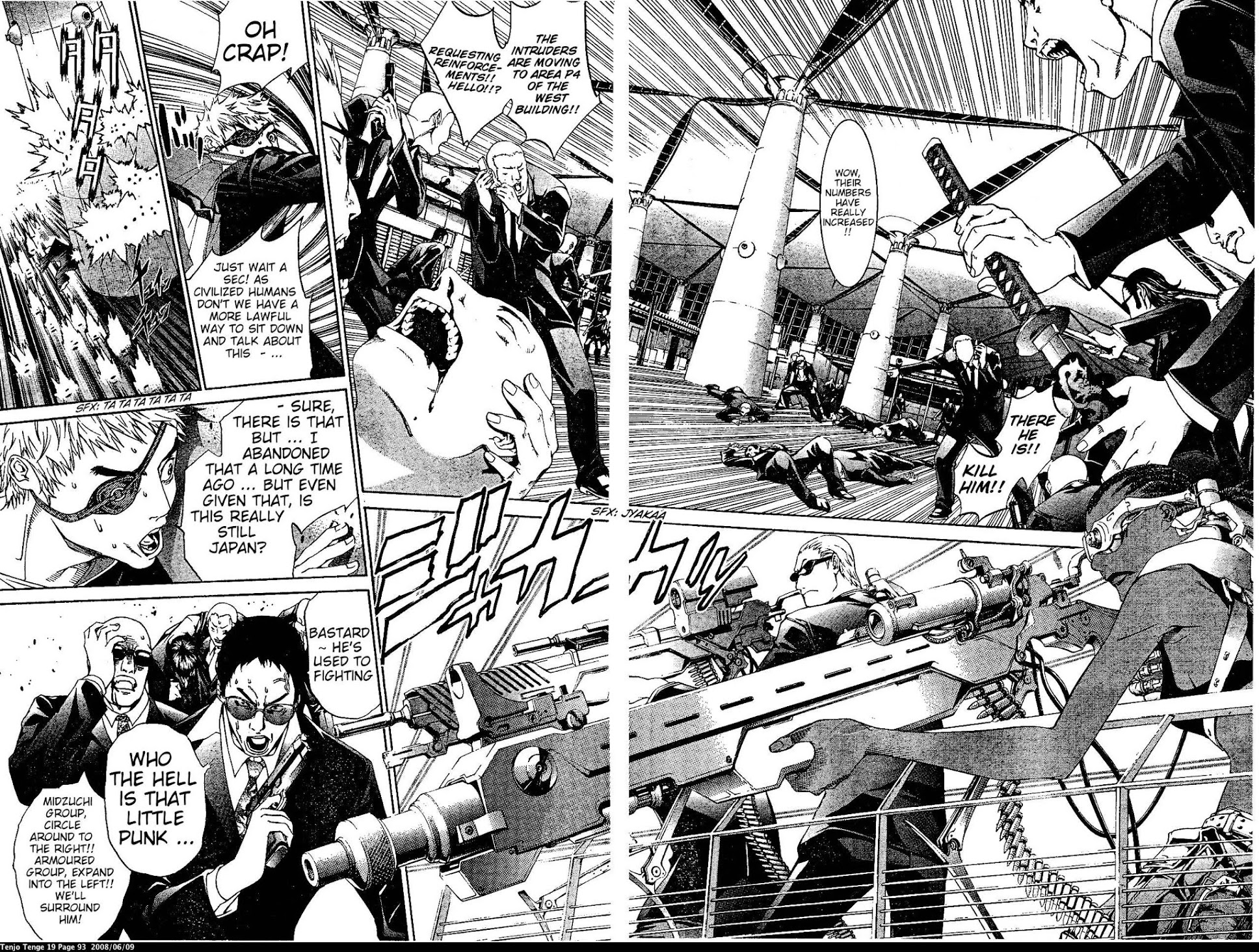 Tenjou Tenge Chapter 115 page 16 - Chapter 115: FIGHT:115