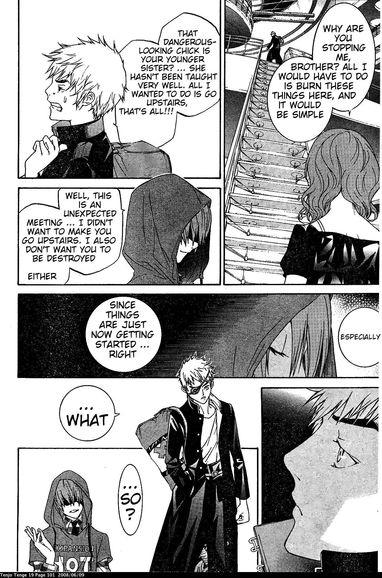 Tenjou Tenge Chapter 115 page 24 - Chapter 115: FIGHT:115