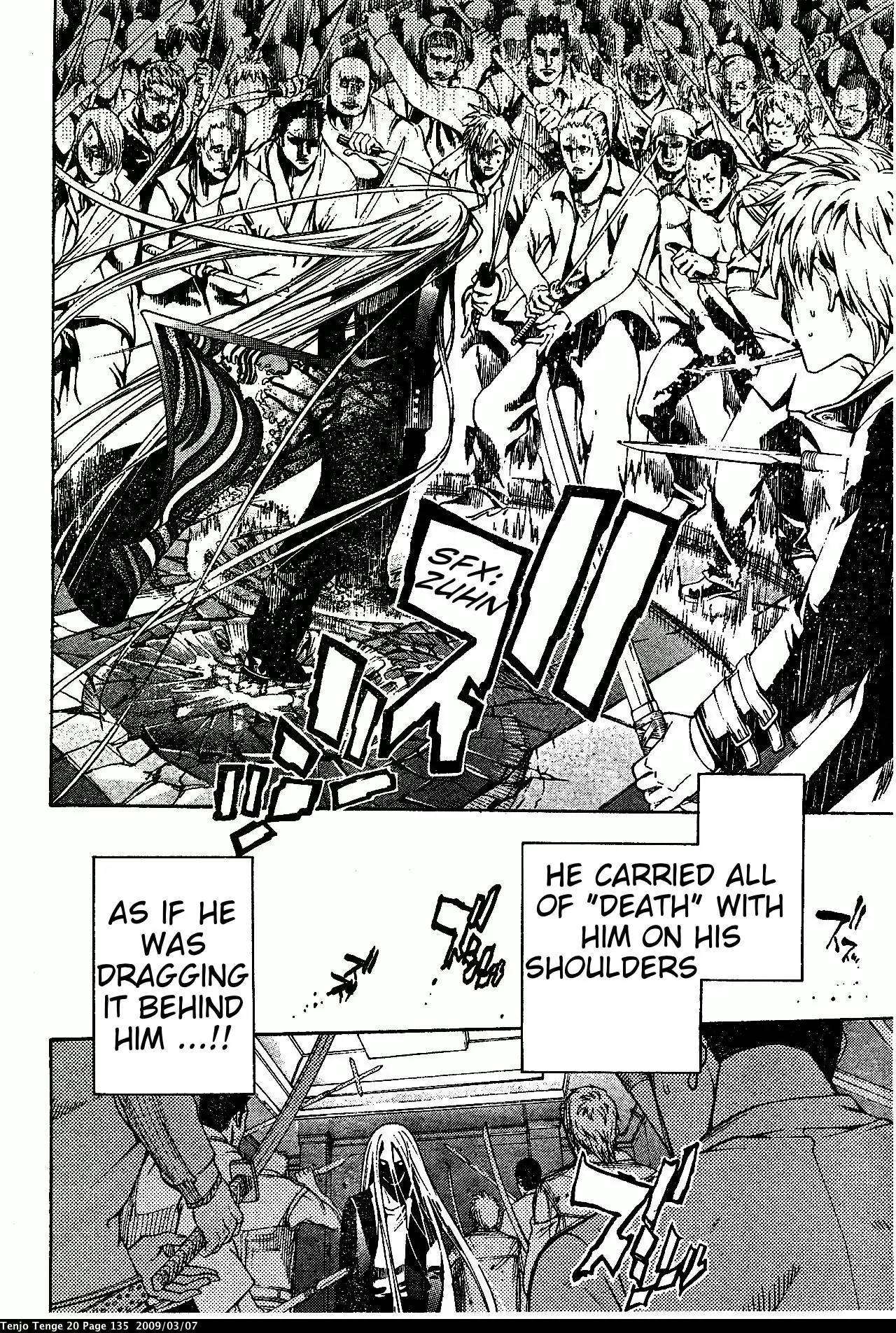 Tenjou Tenge Chapter 122 page 14 - Chapter 122: FIGHT:122