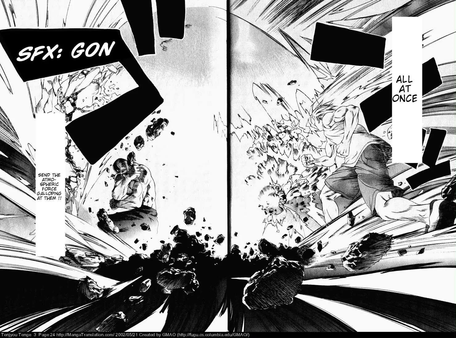 Tenjou Tenge Chapter 13 page 21 - Chapter 13: FIGHT:13