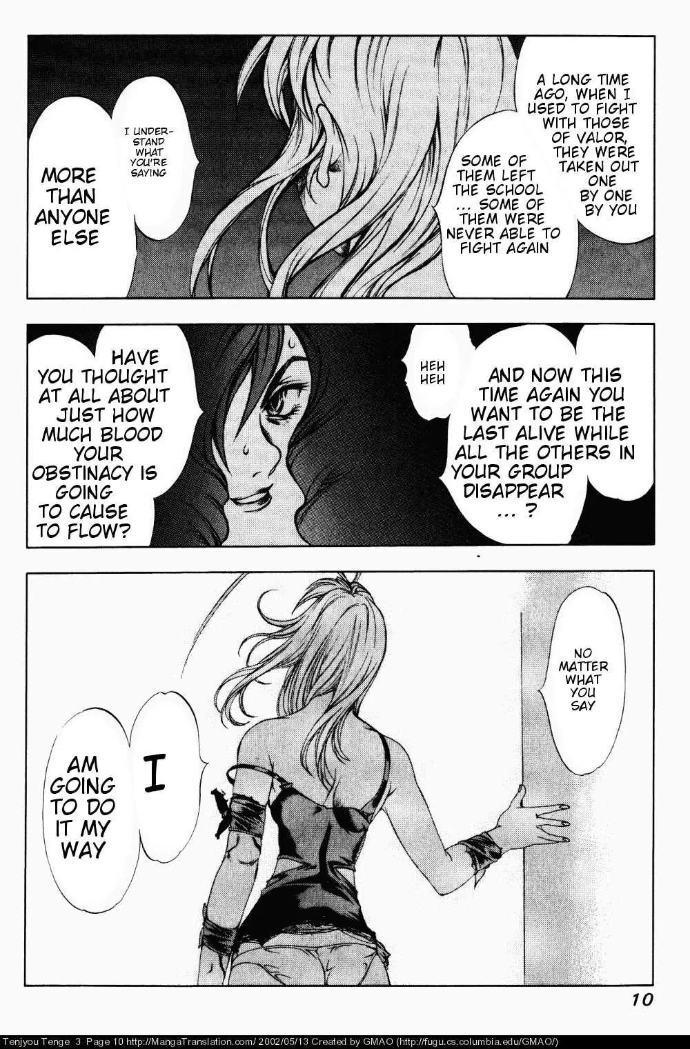 Tenjou Tenge Chapter 13 page 8 - Chapter 13: FIGHT:13