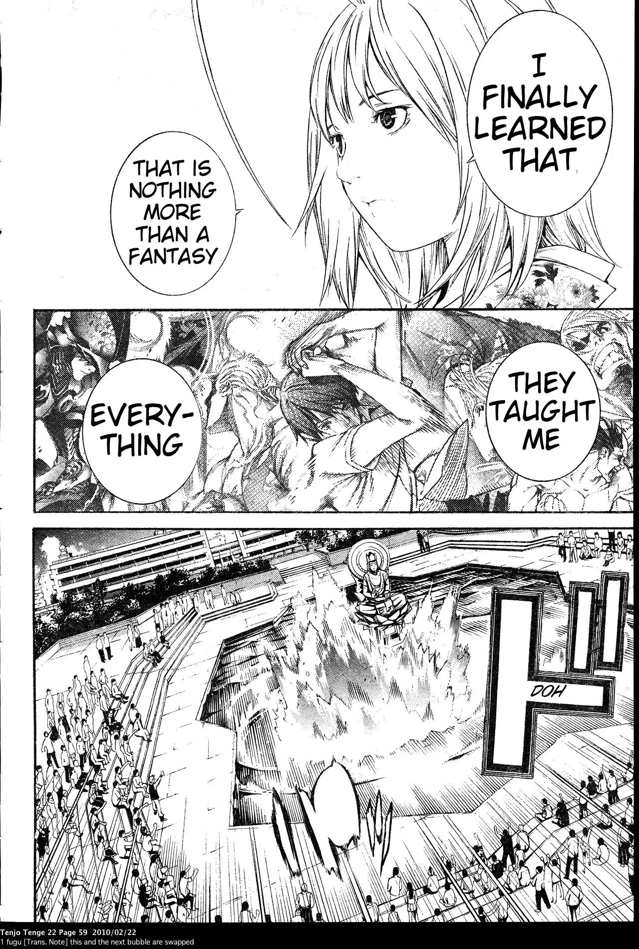 Tenjou Tenge Chapter 131 page 21 - Chapter 131: FIGHT:131