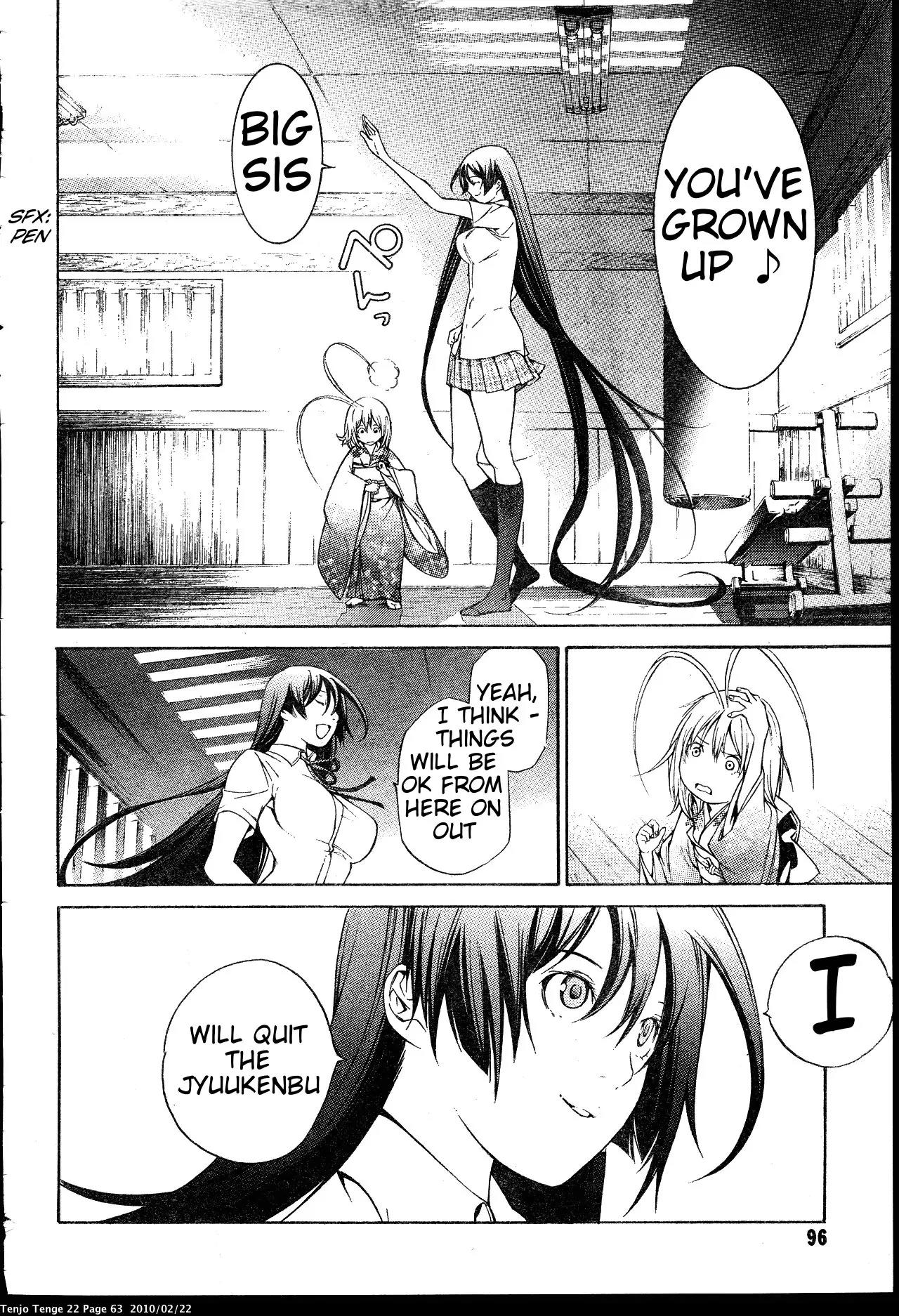 Tenjou Tenge Chapter 131 page 25 - Chapter 131: FIGHT:131