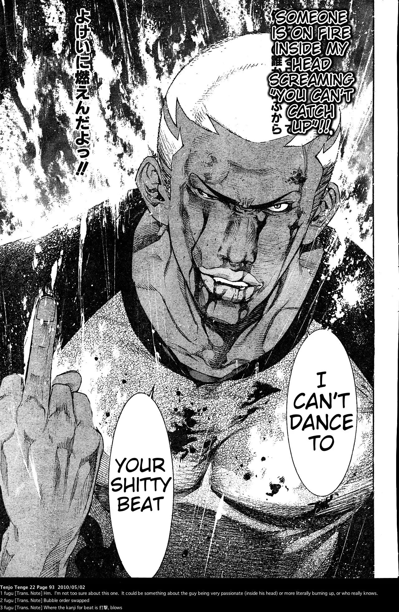 Tenjou Tenge Chapter 132 page 24 - Chapter 132: FIGHT:132