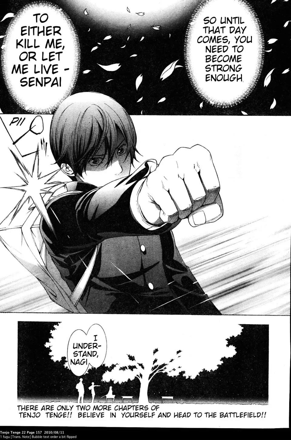 Tenjou Tenge Chapter 135 page 1 - Chapter 135: FIGHT:135