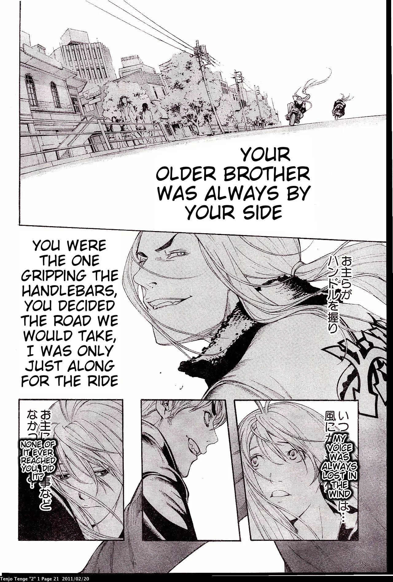 Tenjou Tenge Chapter 136.5 page 21 - Chapter 136.5: Extra