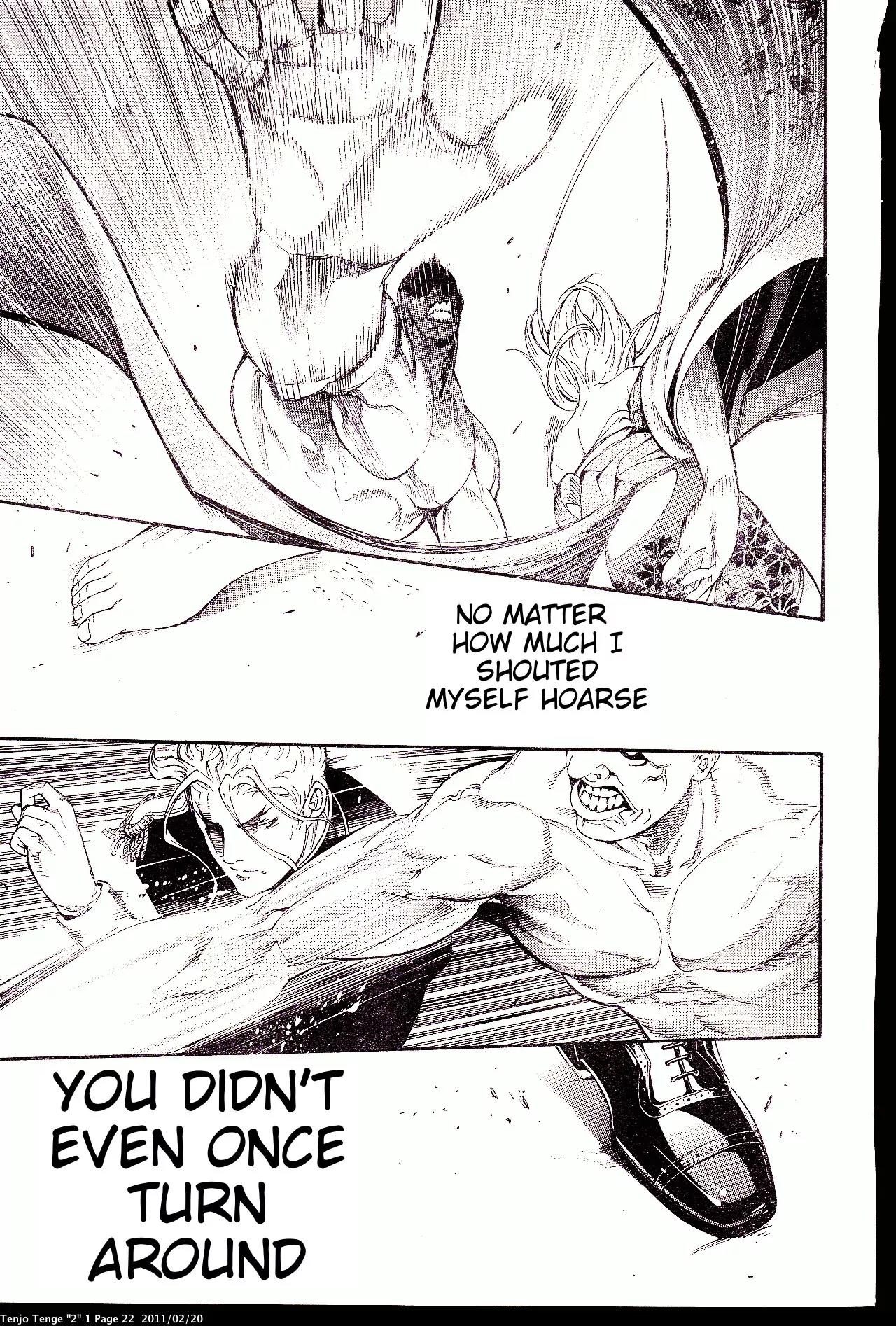 Tenjou Tenge Chapter 136.5 page 22 - Chapter 136.5: Extra