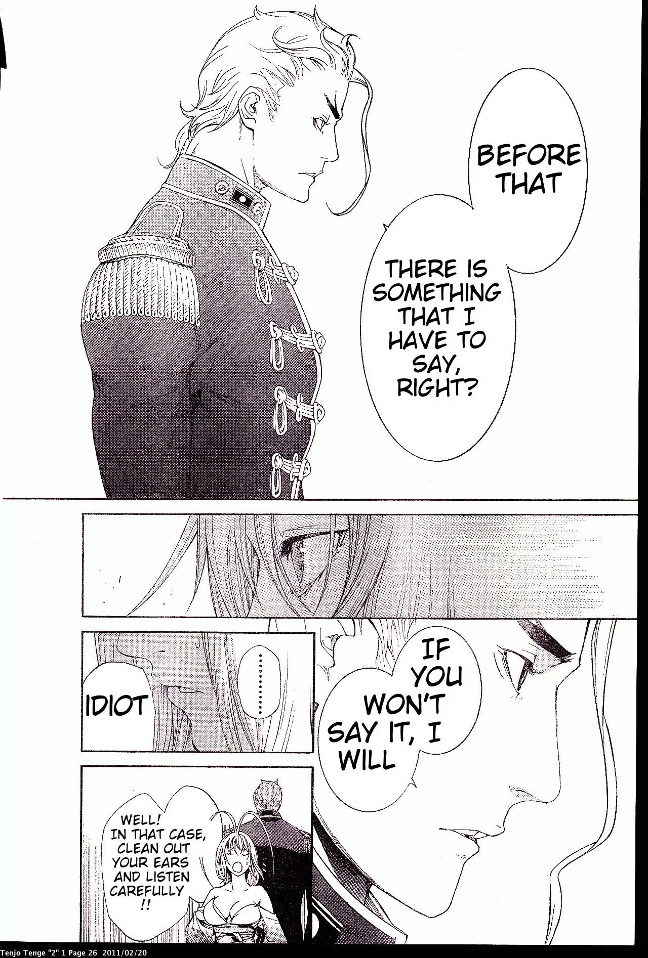 Tenjou Tenge Chapter 136.5 page 26 - Chapter 136.5: Extra