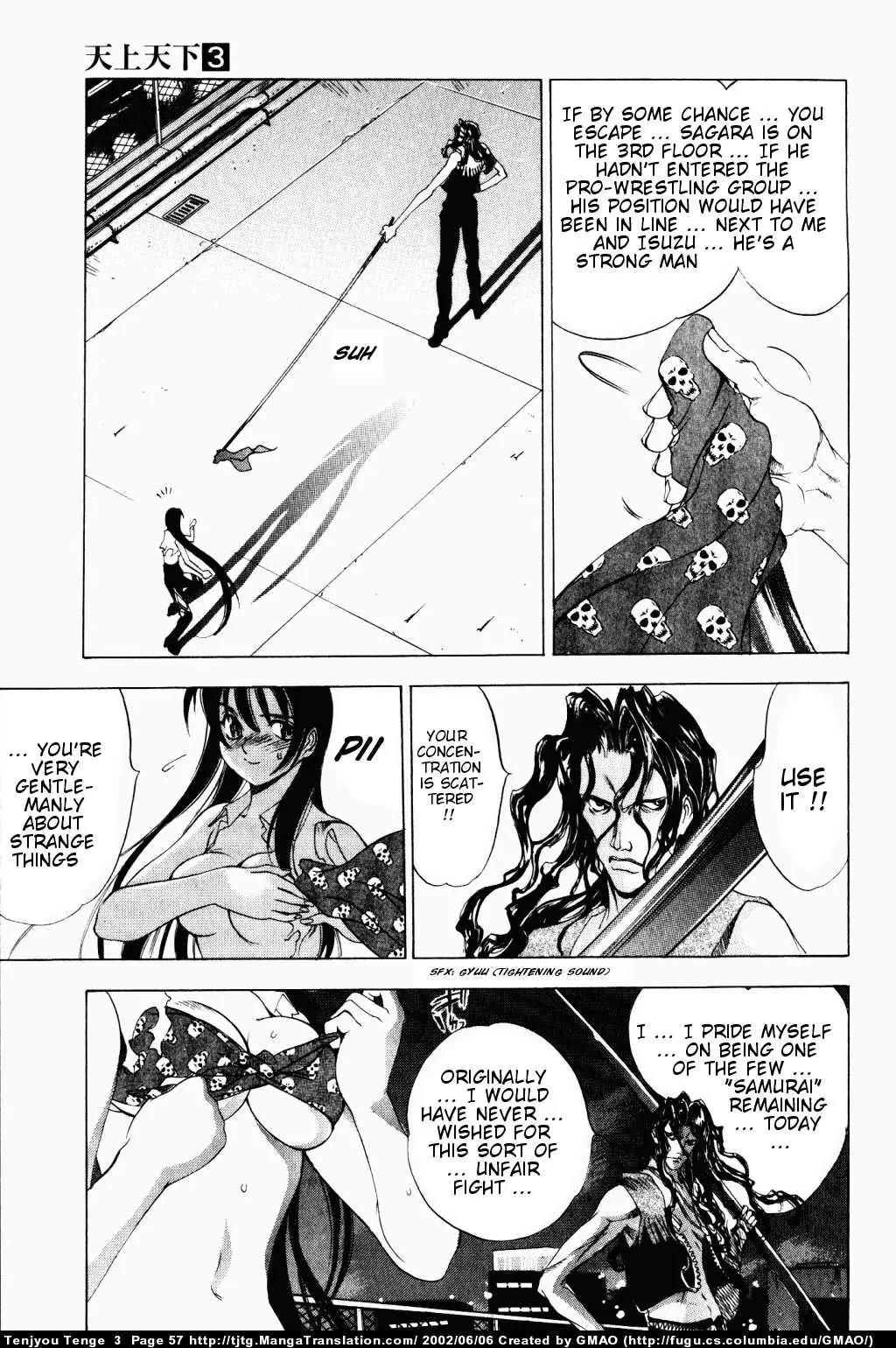 Tenjou Tenge Chapter 14 page 21 - Chapter 14: FIGHT:14