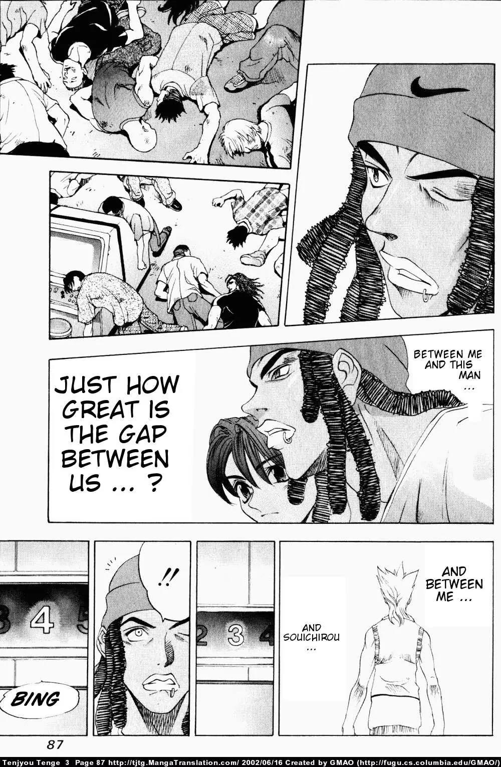 Tenjou Tenge Chapter 15 page 22 - Chapter 15: FIGHT:15