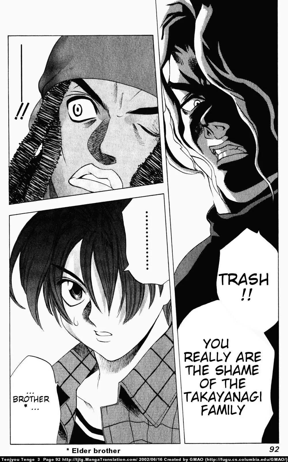 Tenjou Tenge Chapter 15 page 26 - Chapter 15: FIGHT:15