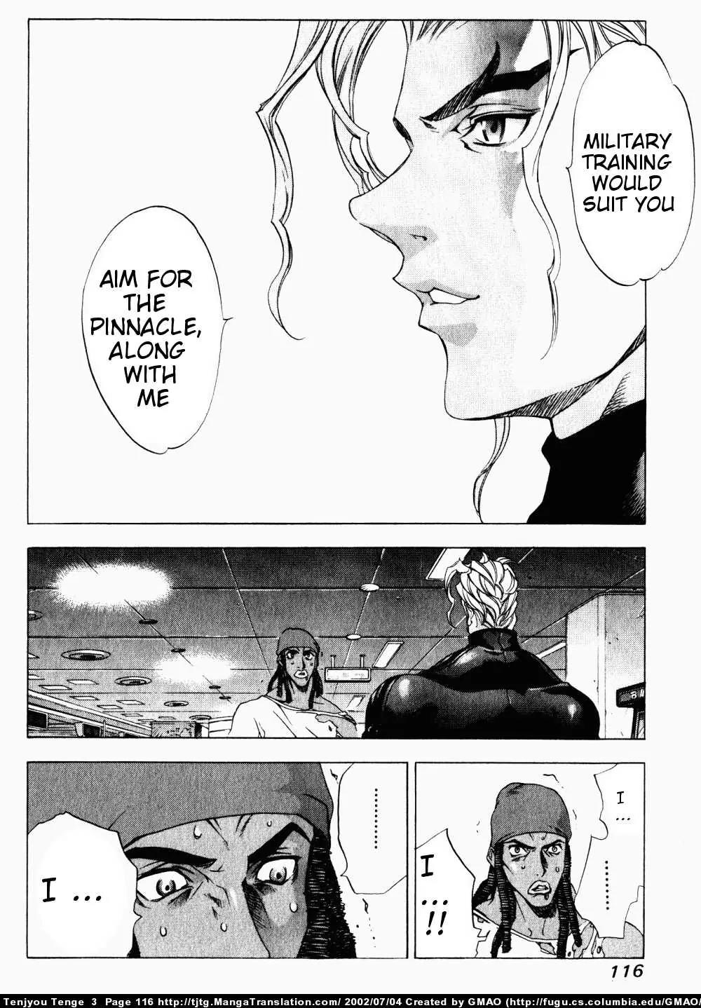 Tenjou Tenge Chapter 16 page 21 - Chapter 16: FIGHT:16