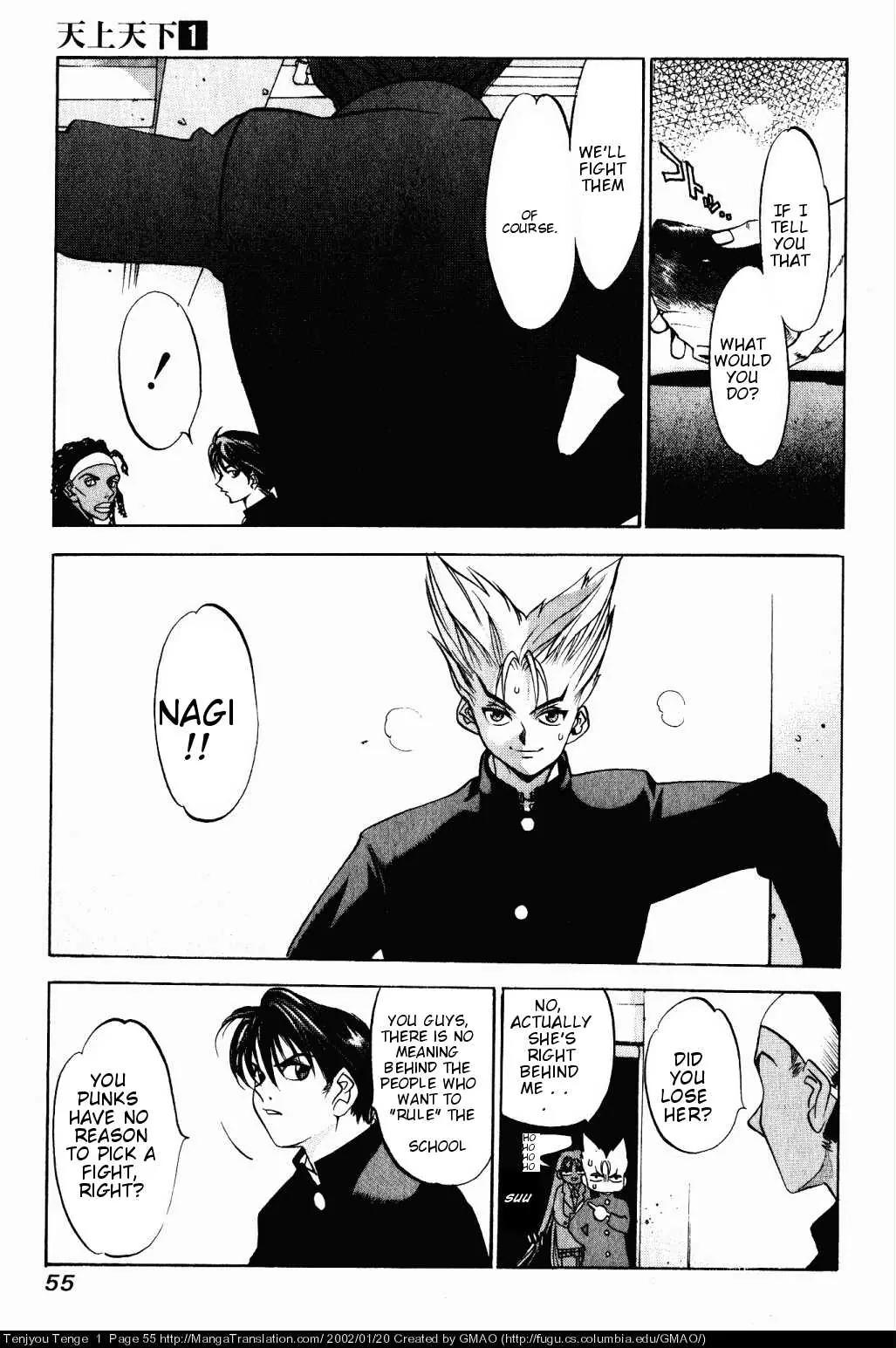 Tenjou Tenge Chapter 2 page 14 - Chapter 2: FIGHT:2