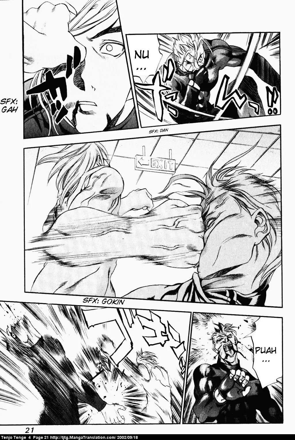 Tenjou Tenge Chapter 20 page 17 - Chapter 20: FIGHT:20