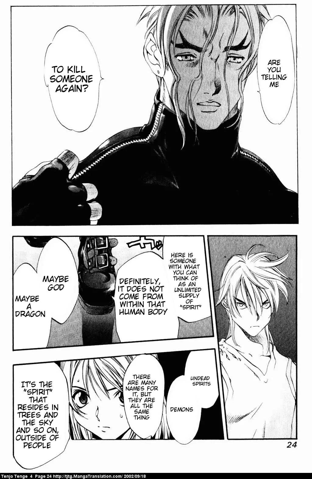 Tenjou Tenge Chapter 20 page 20 - Chapter 20: FIGHT:20
