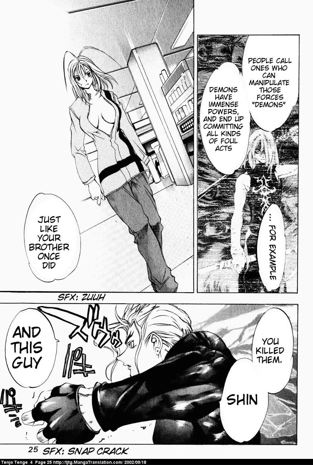 Tenjou Tenge Chapter 20 page 21 - Chapter 20: FIGHT:20